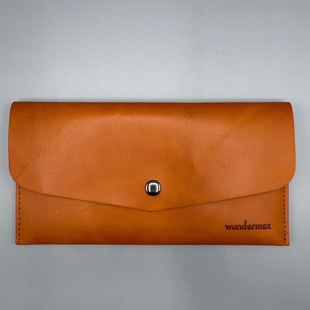 Wundermax Wallet Genuine Leather Long Snap